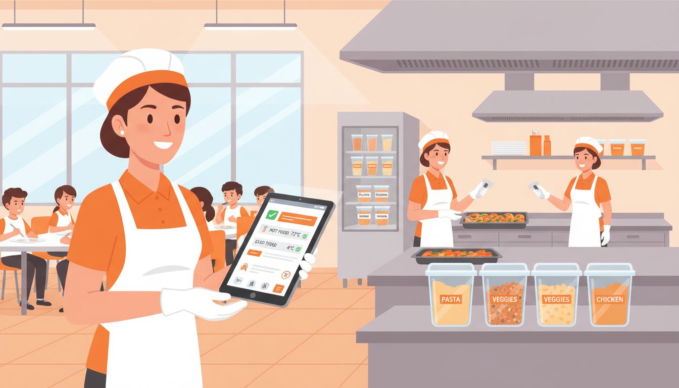 Application HACCP pour Cantine Scolaire : Sécurité et Sérénité