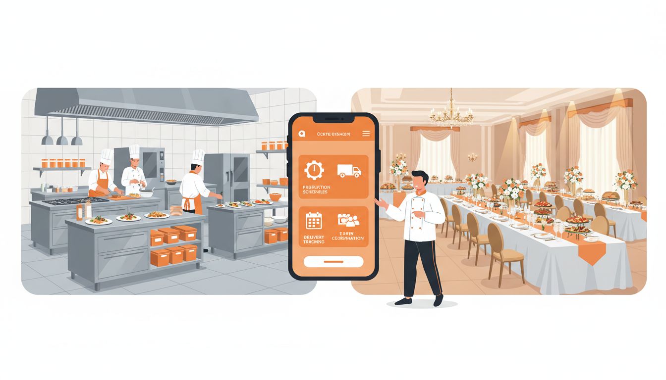 Application Traiteur : Gérez votre Activité du Labo au Lieu de Réception