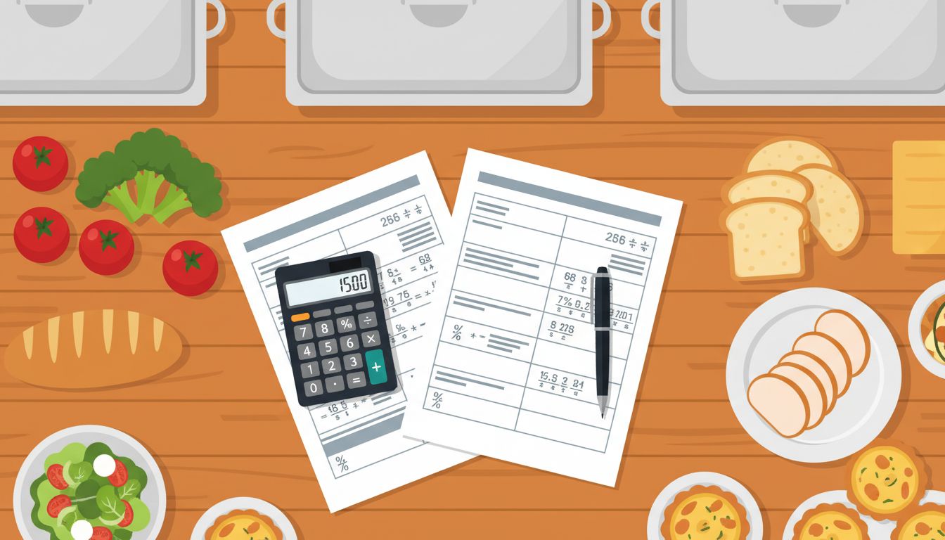 Calcul Coût Matière Traiteur : Guide Complet + Formule