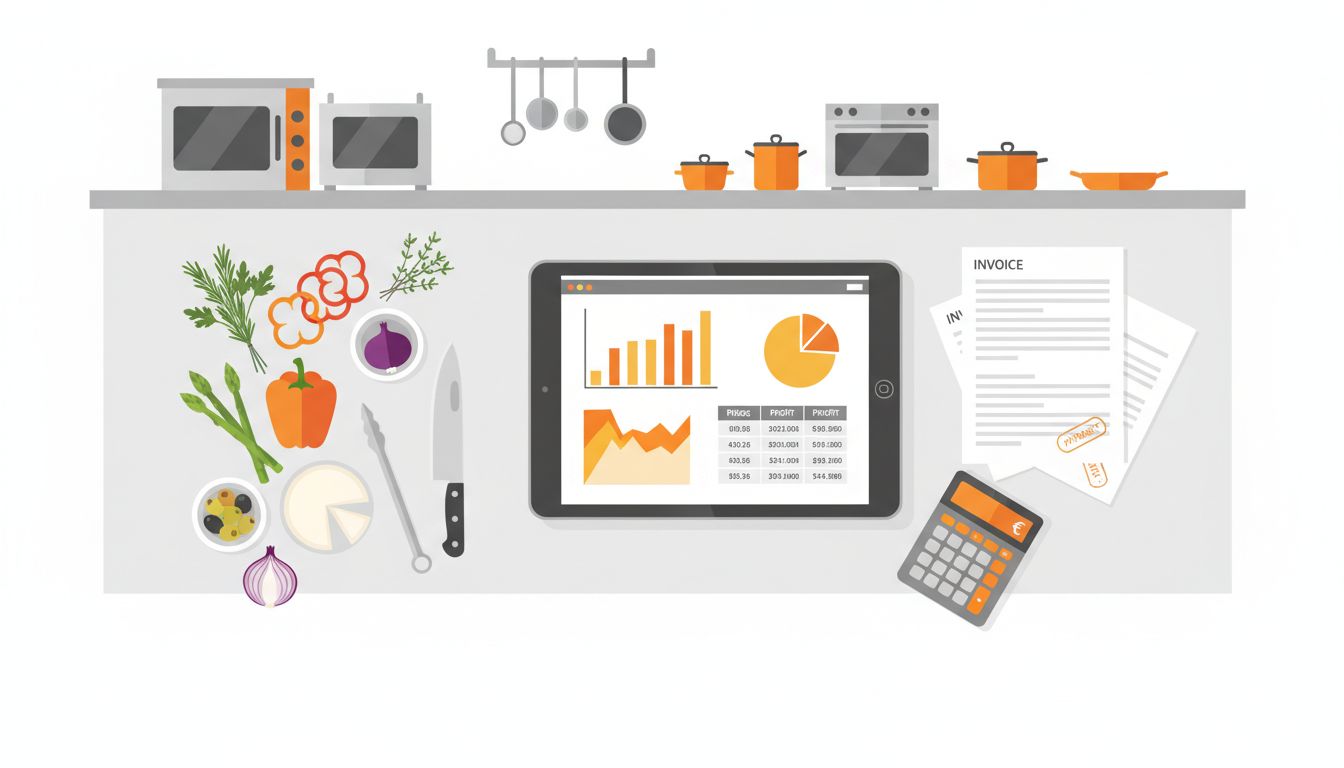 Food cost et pricing traiteur 2025 : marges, TVA et indexation intelligente