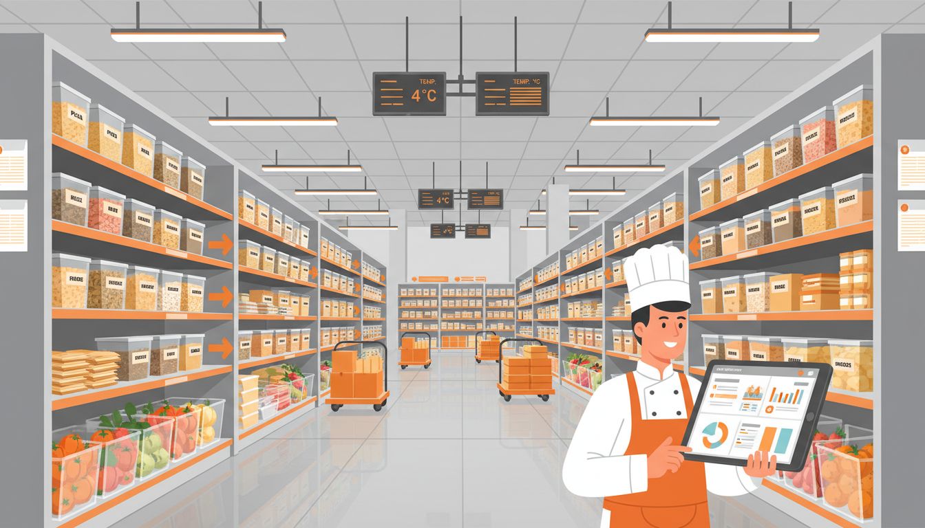 Gestion de Stock en Cuisine Centrale : Optimisation et Flux Tendus
