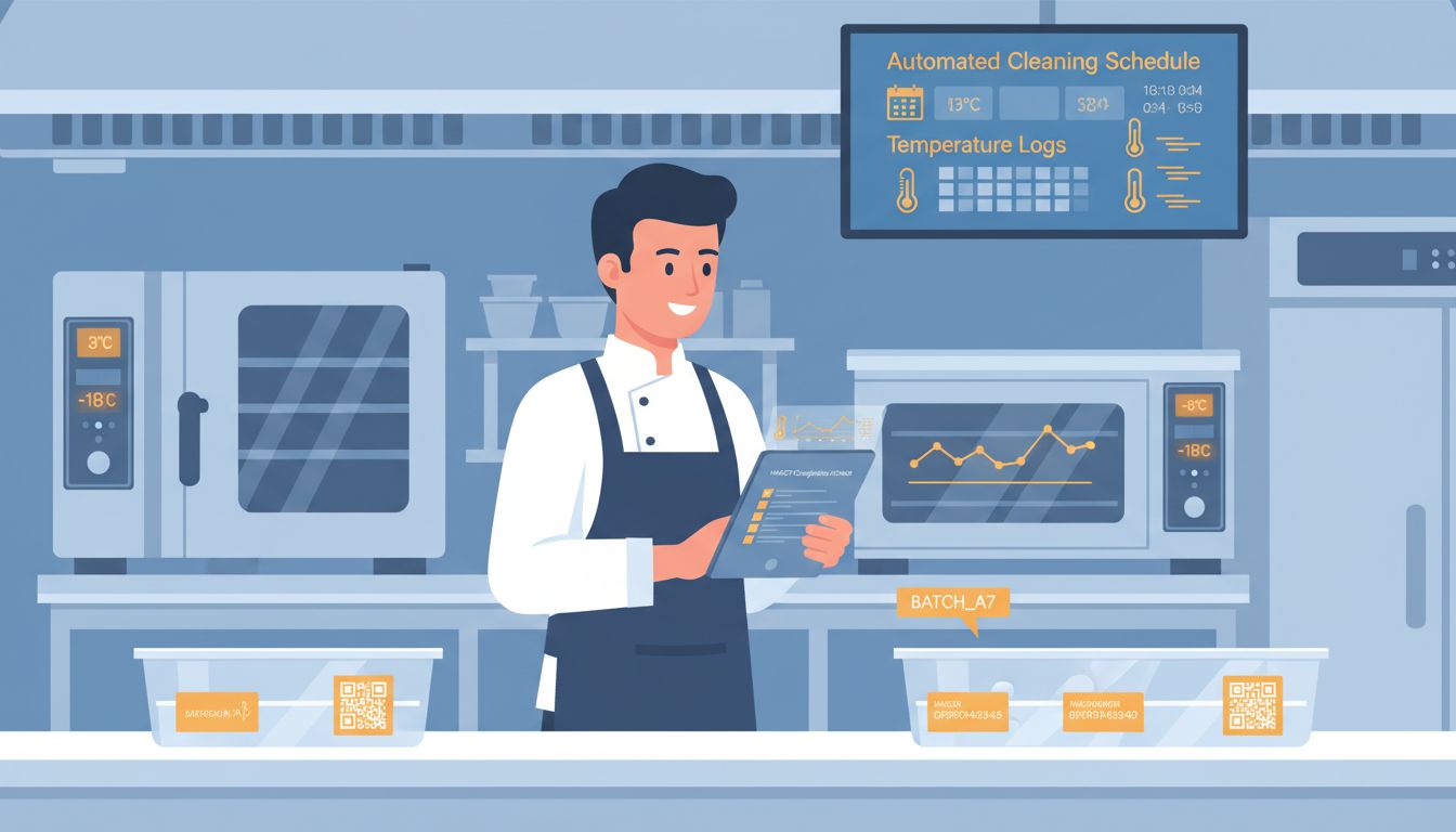 HACCP 2025 pour traiteurs : nouvelles obligations et automatisations essentielles